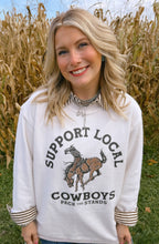 PACK THE STANDS CORDED CREWNECK
