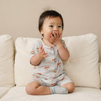 Mama Tattoo Hearts Bamboo Romper