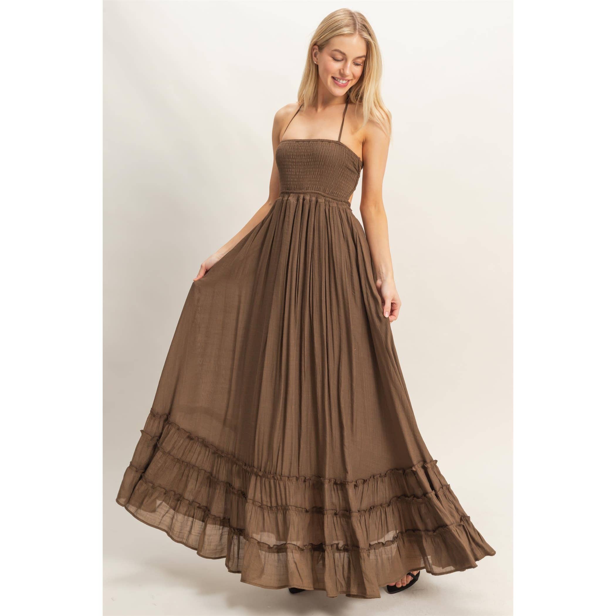 Smocked Maxi Dress