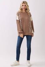 Cheetah Oversized Pullover