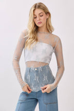 Floral Lace Top
