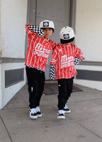 UPF 35 Checkered Long Sleeve