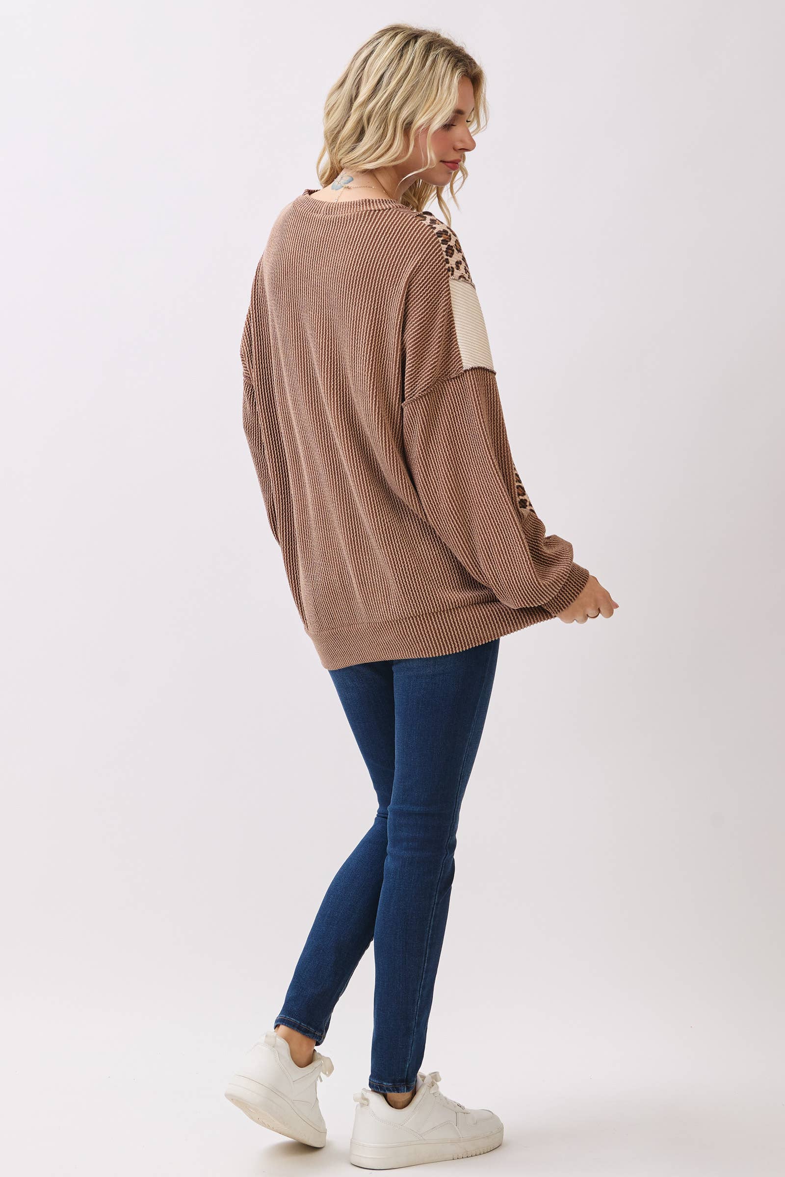 Cheetah Oversized Pullover