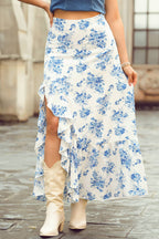 Boho Floral Skirt