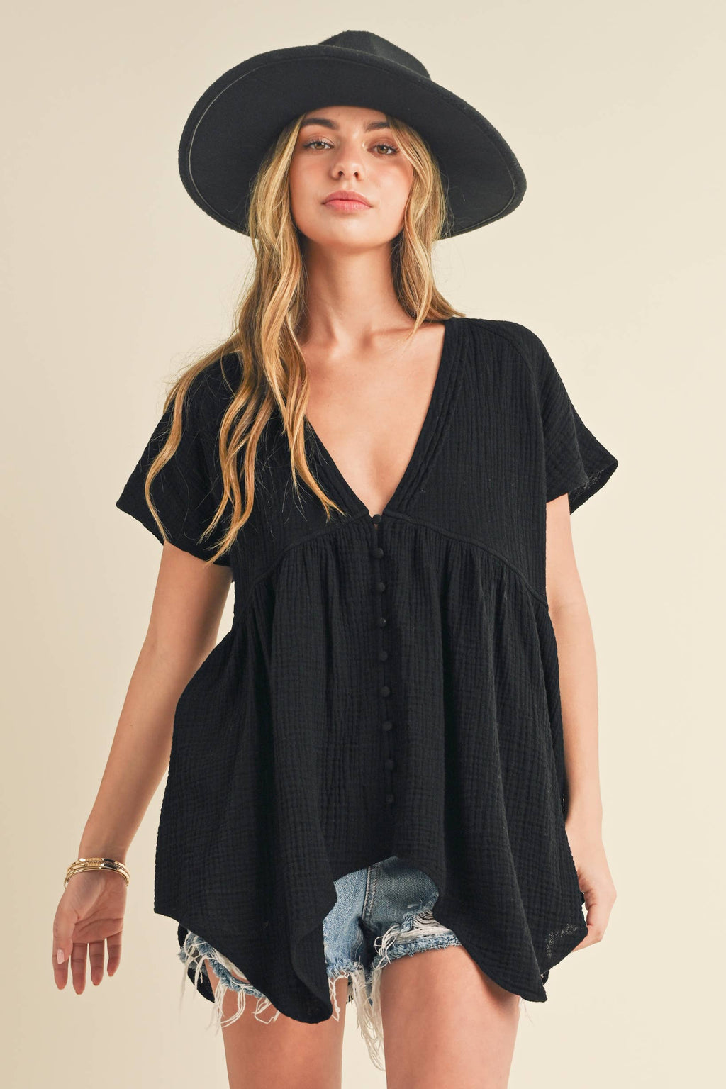 Florise Button Down Blouse
