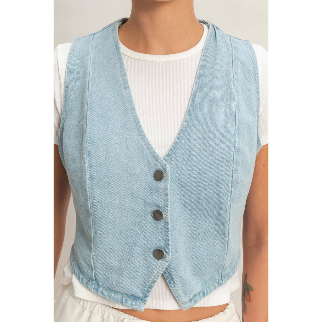 Denim Vest