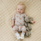 Mama Tattoo Hearts Bamboo Romper