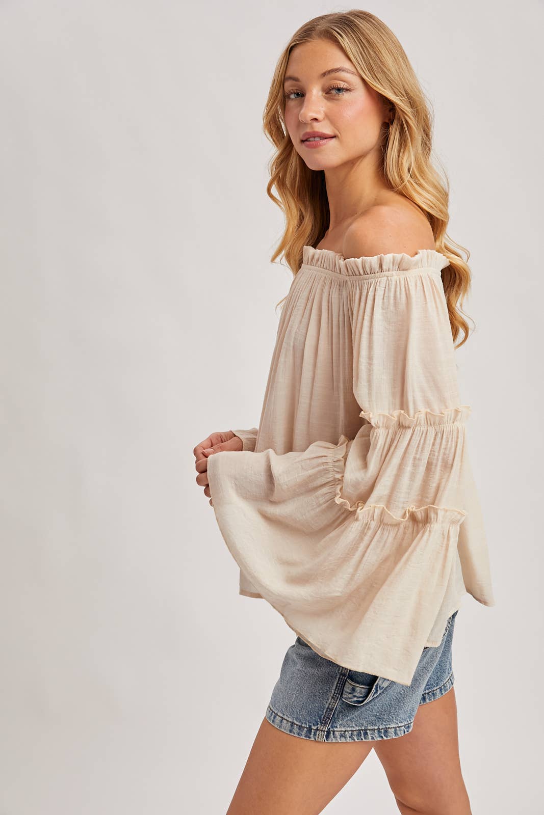 Prairie Breeze - Off Shoulder Top