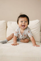 Mama Tattoo Hearts Bamboo Romper