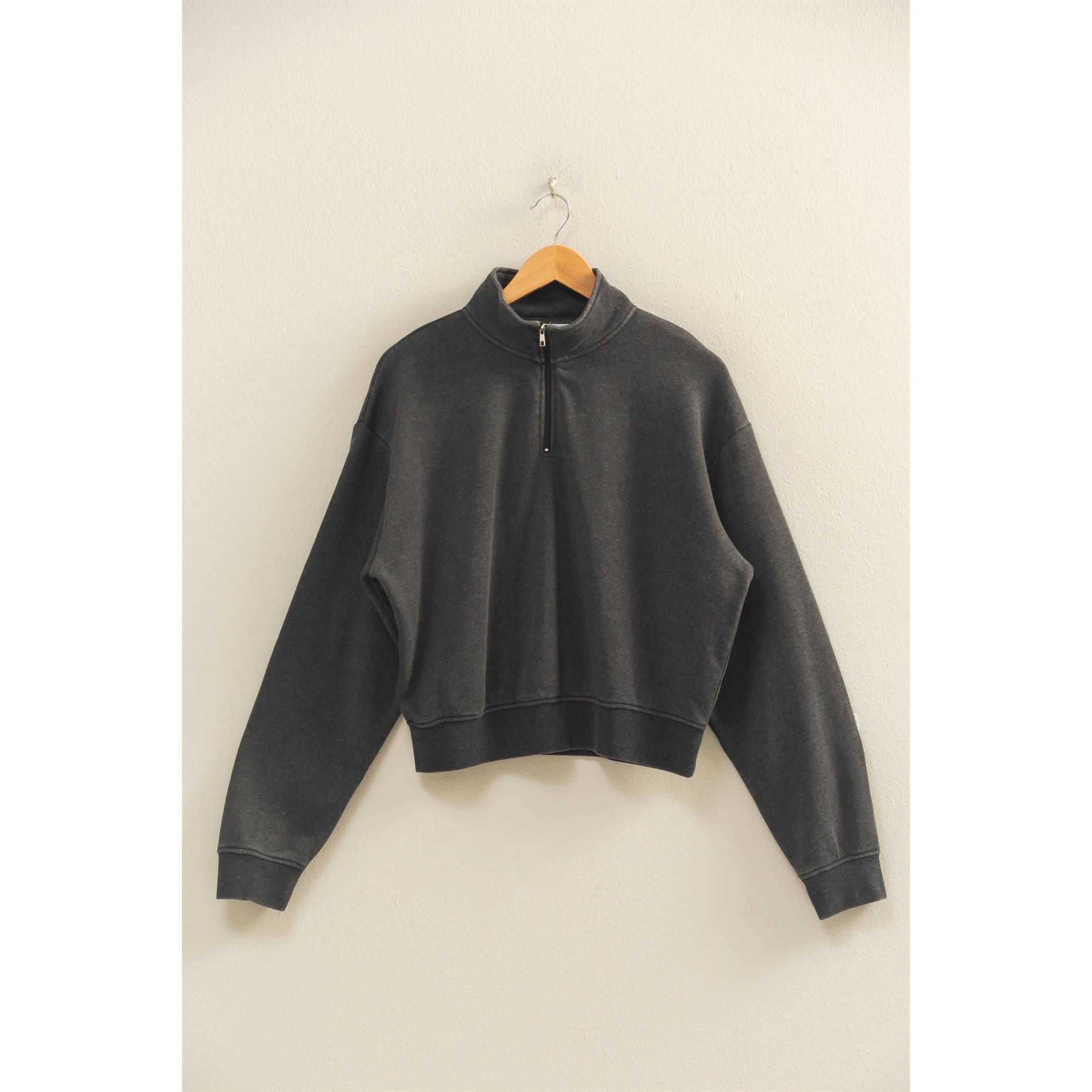 French Terry - Quarter Zip Pullover
