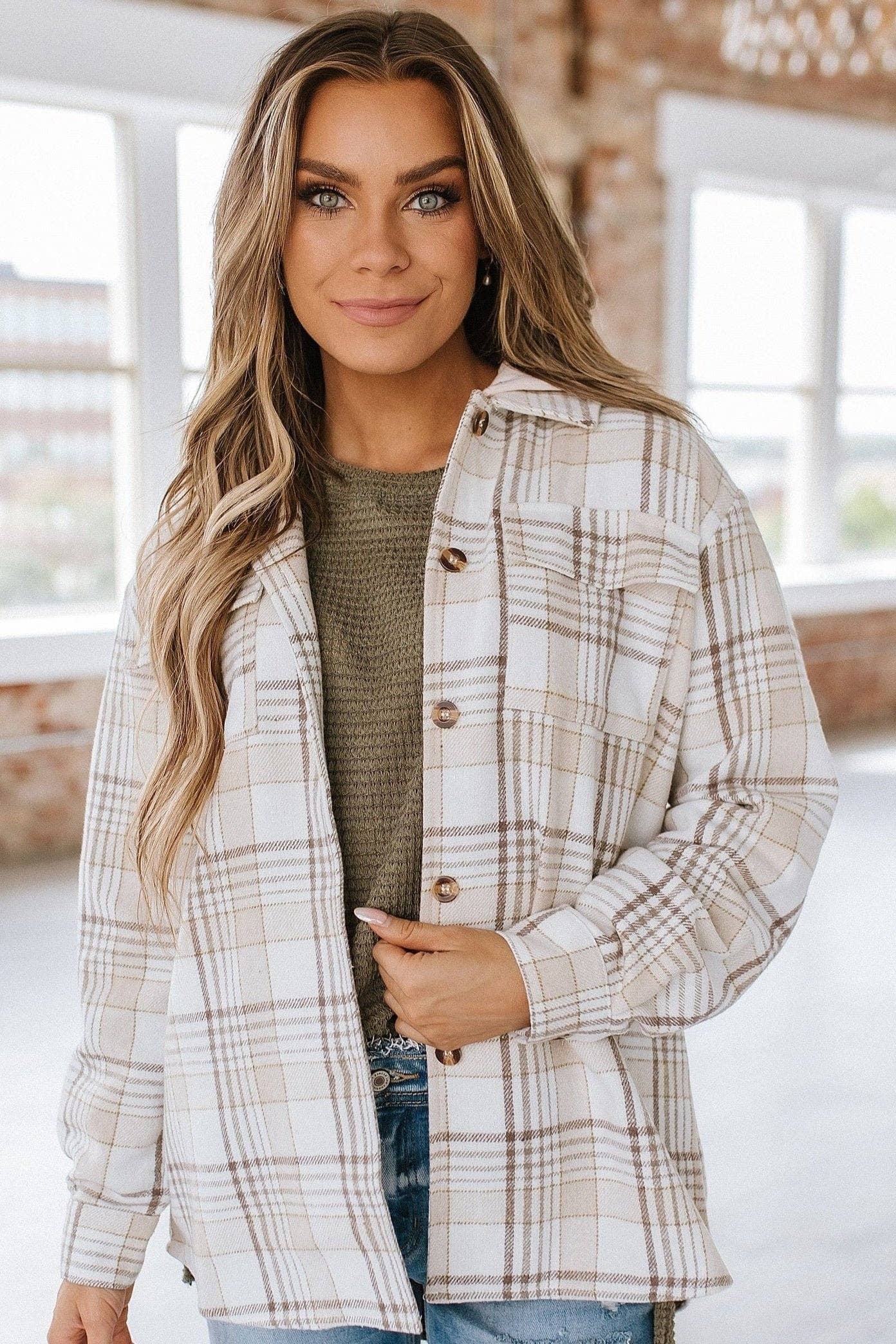 Jojo Plaid Jacket