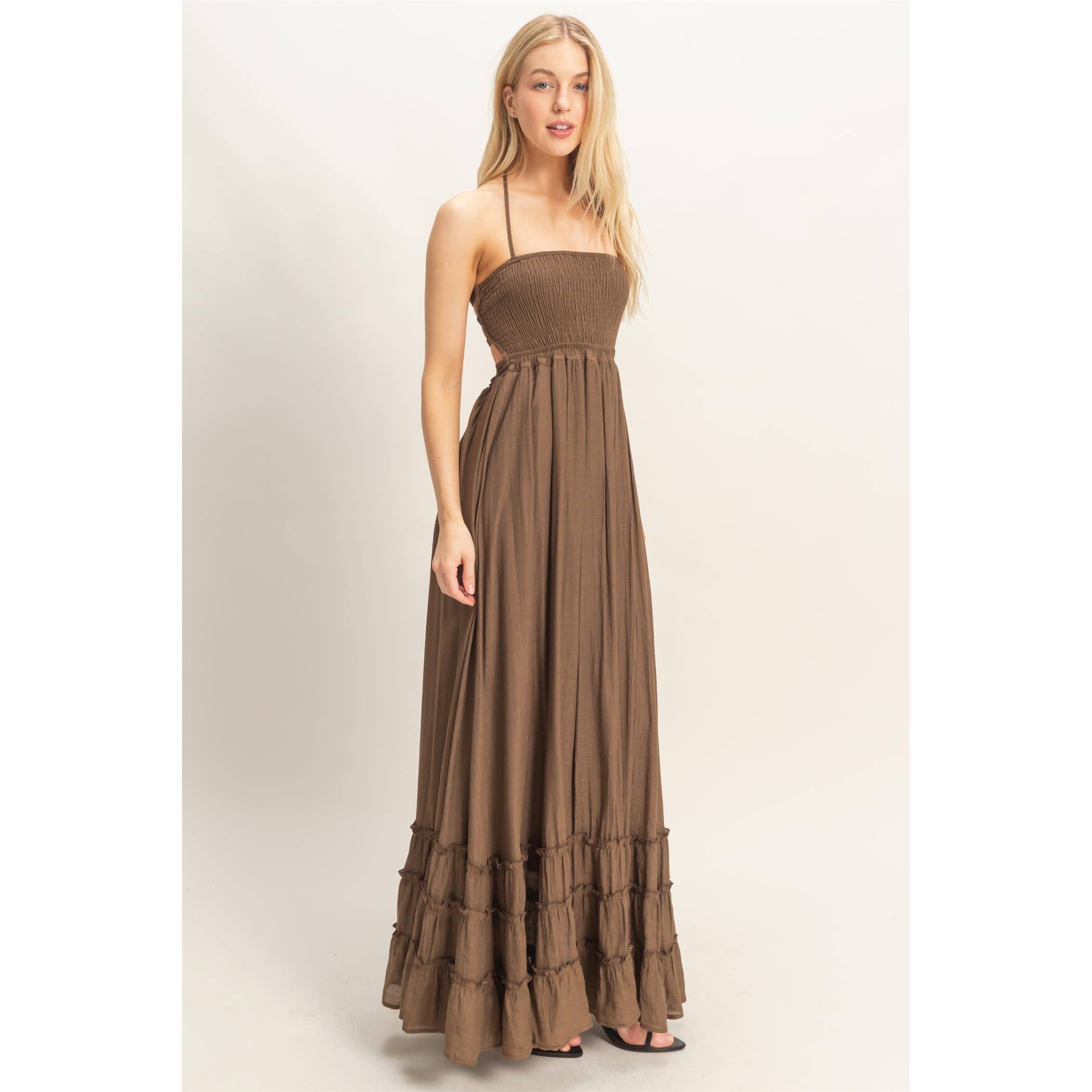 Smocked Maxi Dress