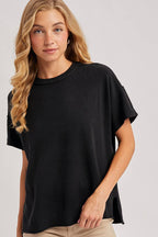 Crew Neck Knit Top